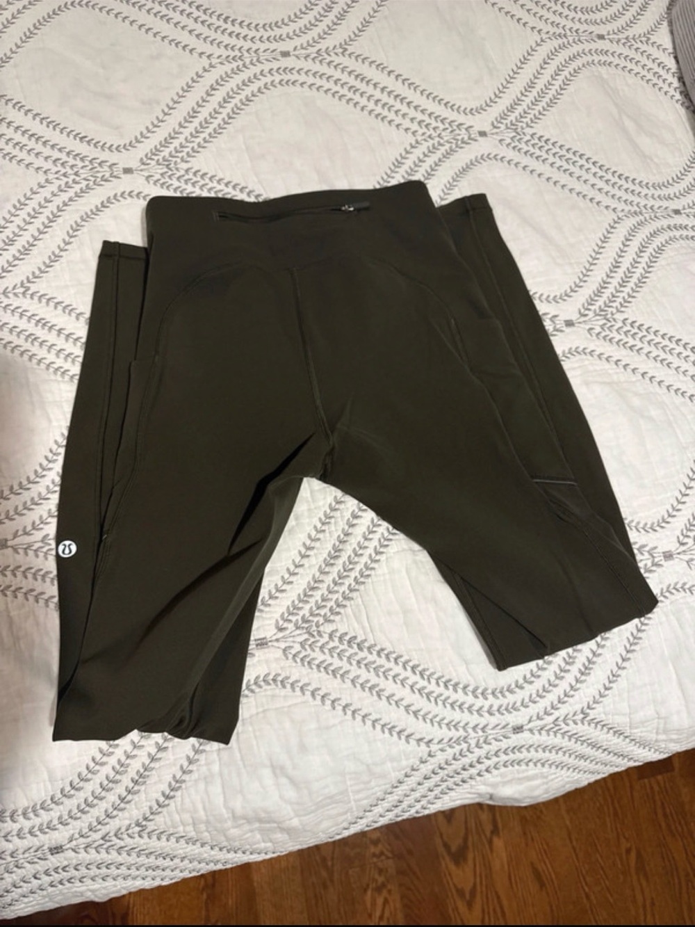 lululemon athletica Olive Green Performance Leggings